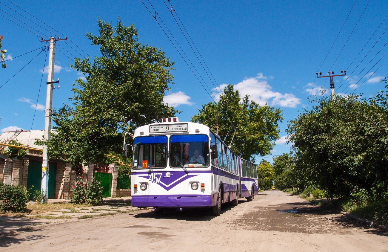 Херсон, ЗиУ-683В01 № 457; Херсон — Экскурсия на троллейбусе №457 (28.06.2014)