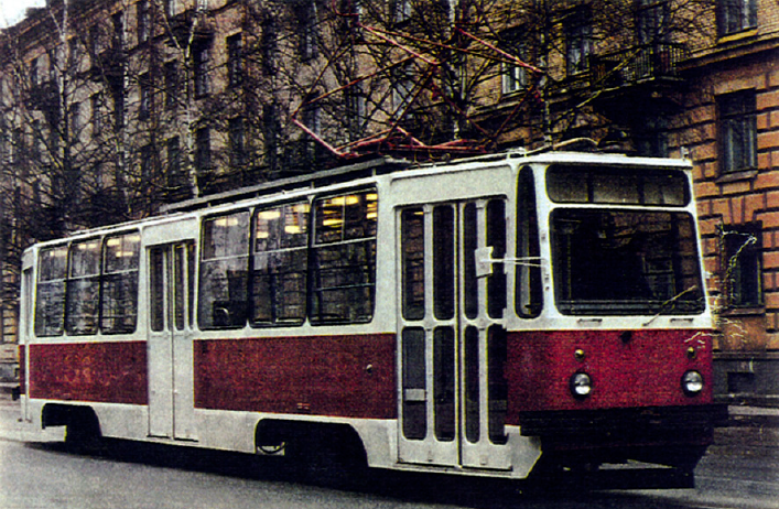 St Petersburg — New PTMZ trams