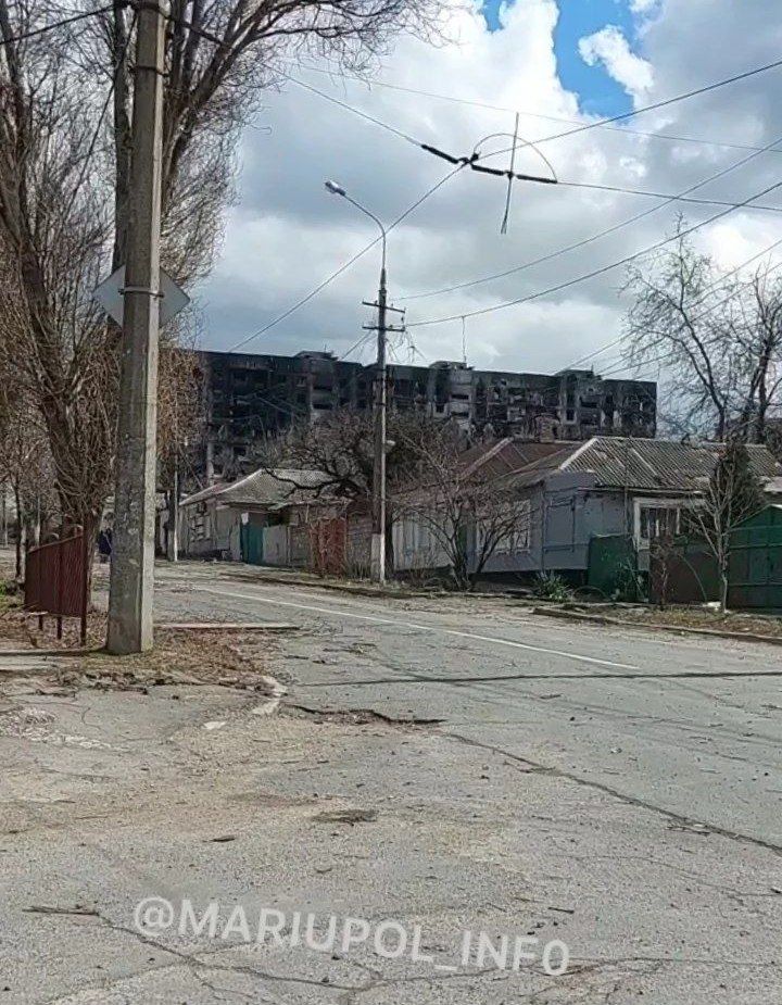 Mariupol — Aftermath of Military Actions 24 February – 20 May 2022