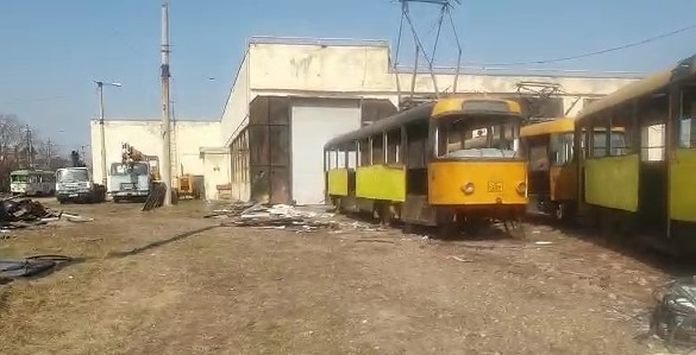 Botosani, Tatra T4D č. BT-329; Botosani — Scrapping of tram cars