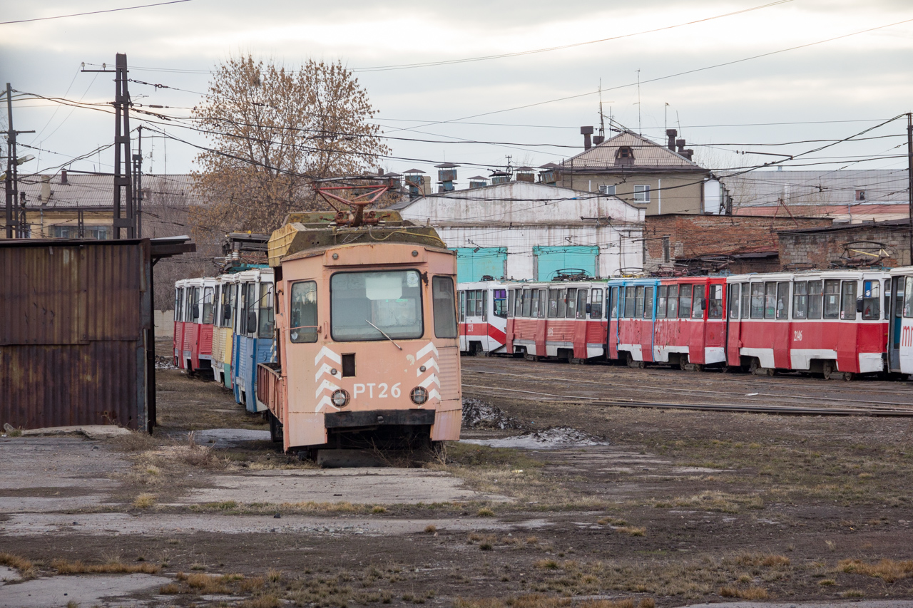 Magnitogorsk, SVARZ RT-2 № РТ-26; Magnitogorsk — Tram depot # 1