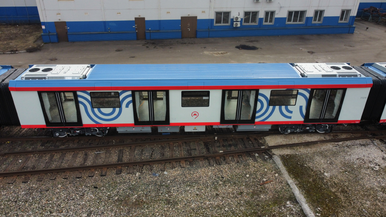Moszkva, 81-777 “Moskva 2020” (MVM) — 77219; Mityiscsi — Metrovagonmash; Mityiscsi — New cars for the Moscow metro