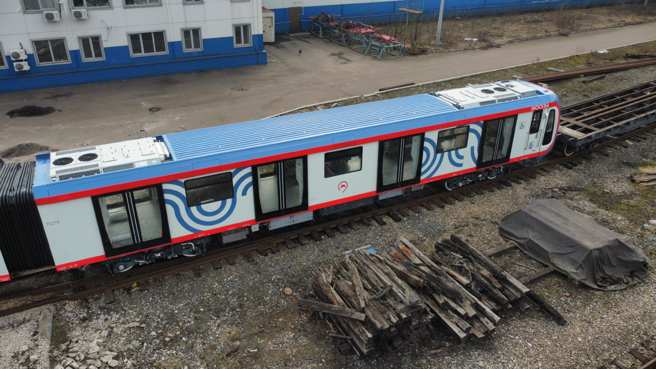 Maskava, 81-775 “Moskva 2020” (MVM) № 75219; Mytishchi — Metrovagonmash; Mytishchi — New cars for the Moscow metro