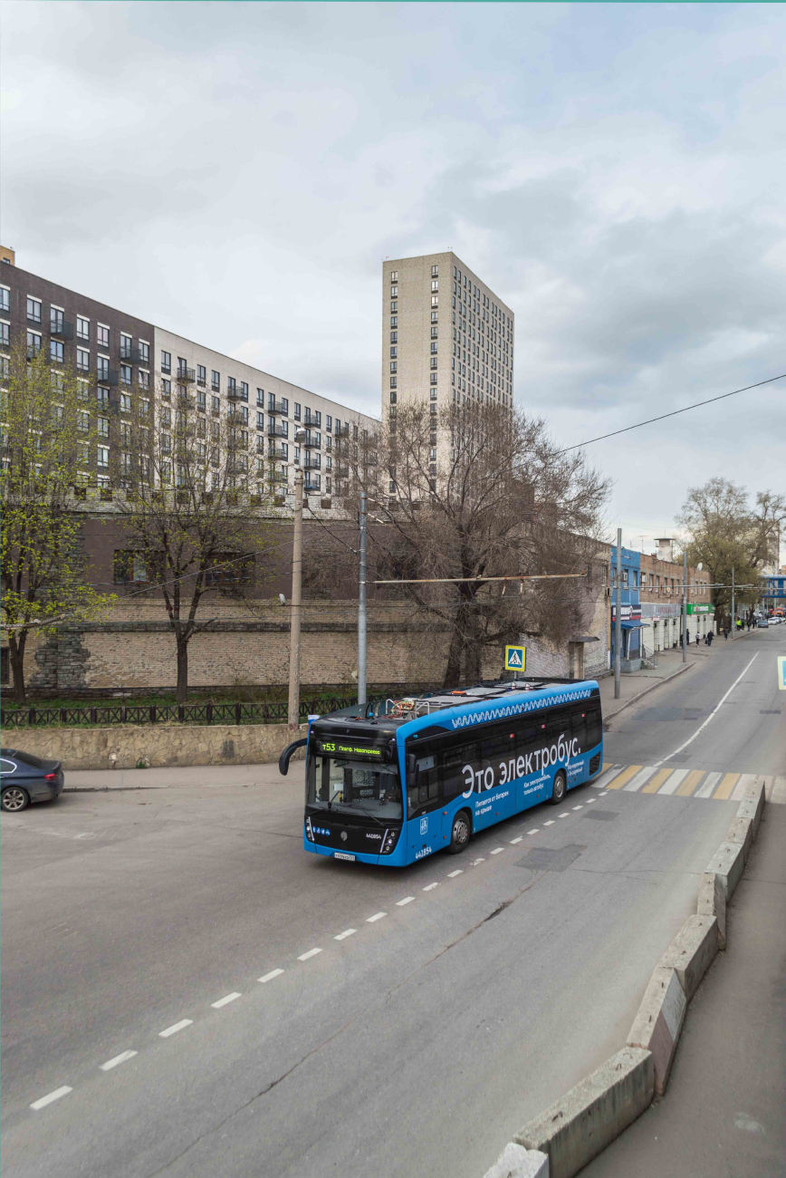 Moscou, KAMAZ-6282 N°. 441854; Moscou — Closed trolleybus lines; Moscou — Trolleybus lines: South-Eastern Administrative District