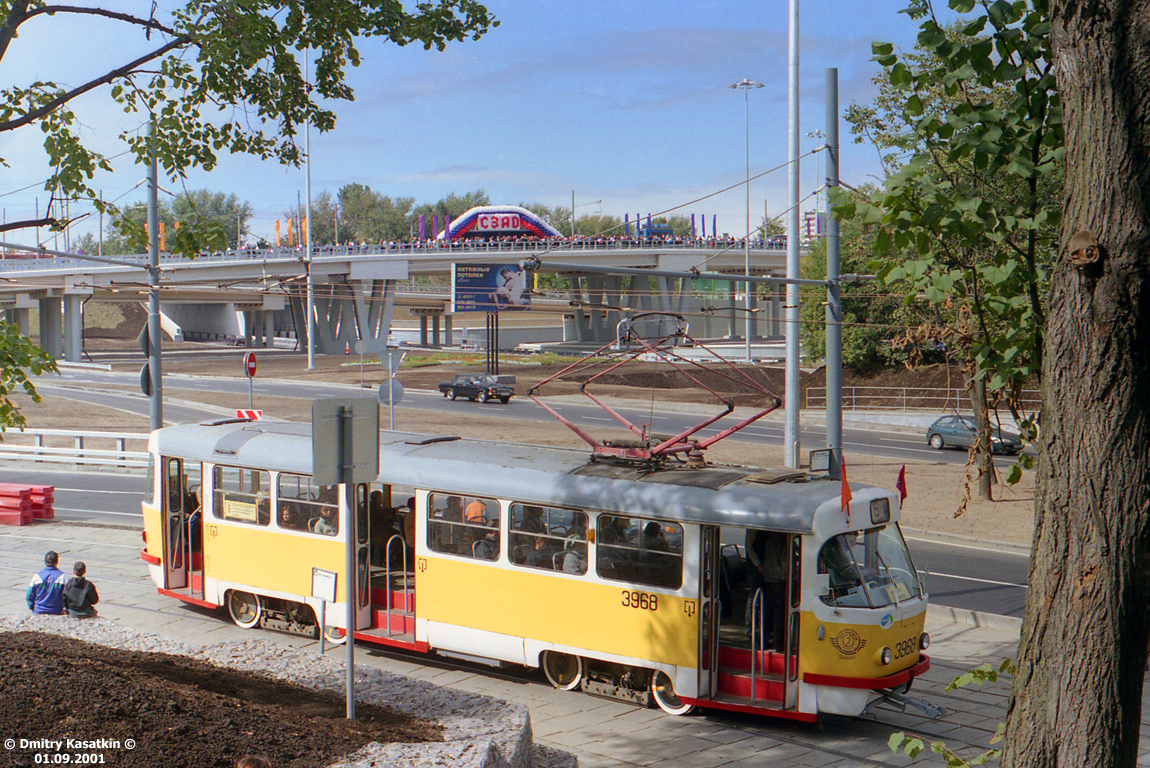 Москва, Tatra T3Т № 3968
