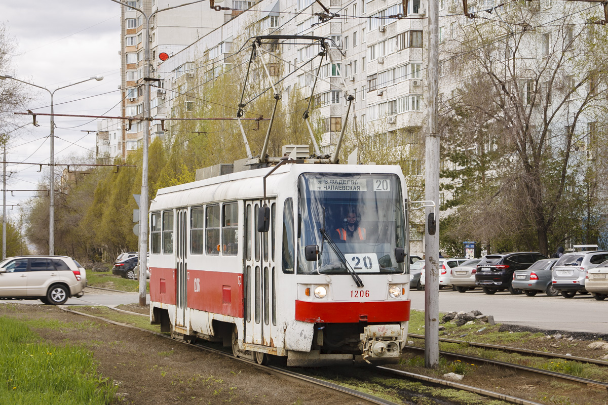 Самара, Tatra T3RF № 1206