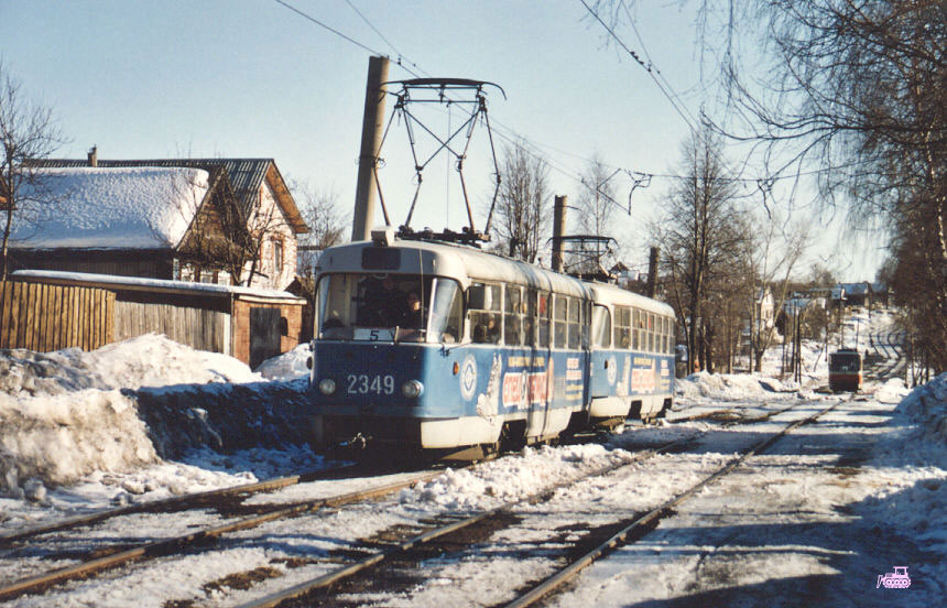 Ижевск, Tatra T3SU № 2349; Ижевск — Старые фотографии