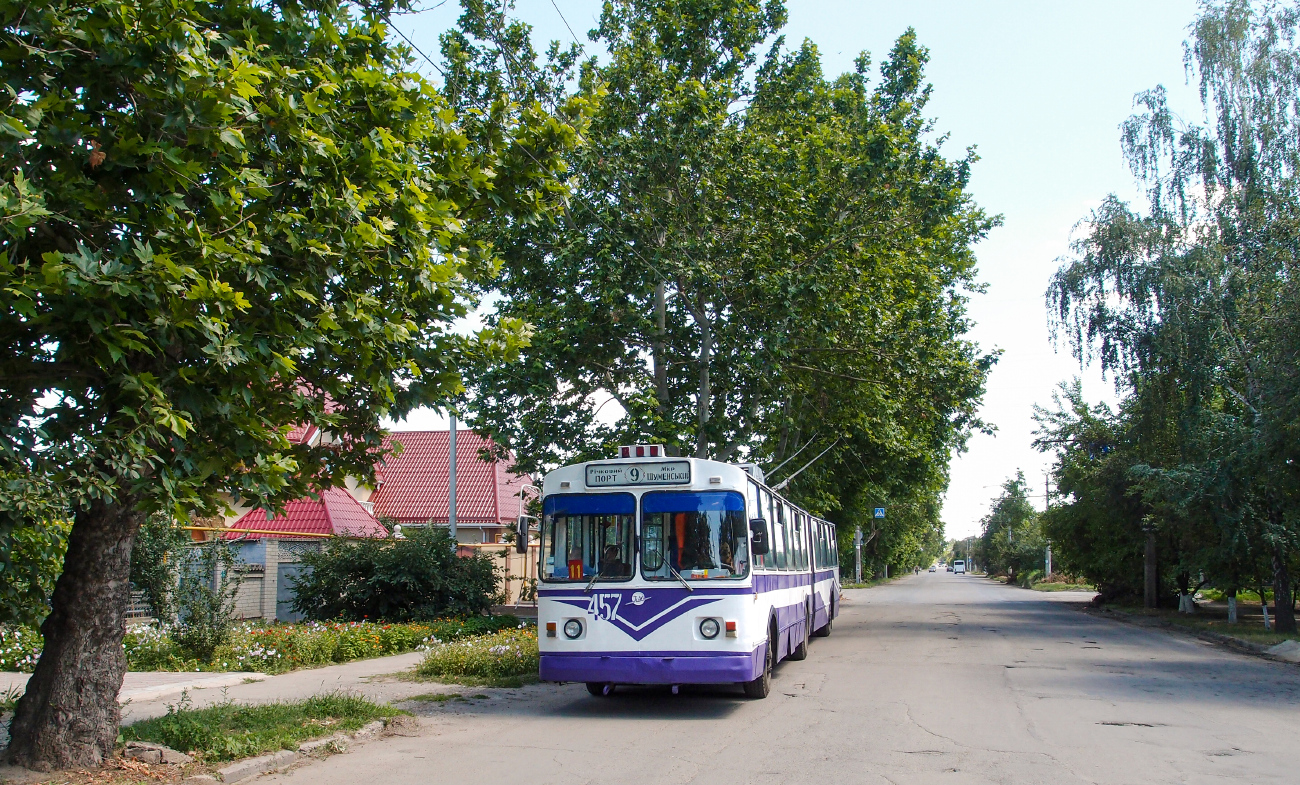 Herszon — Excursion by trolleybus #457 (28.06.2014)