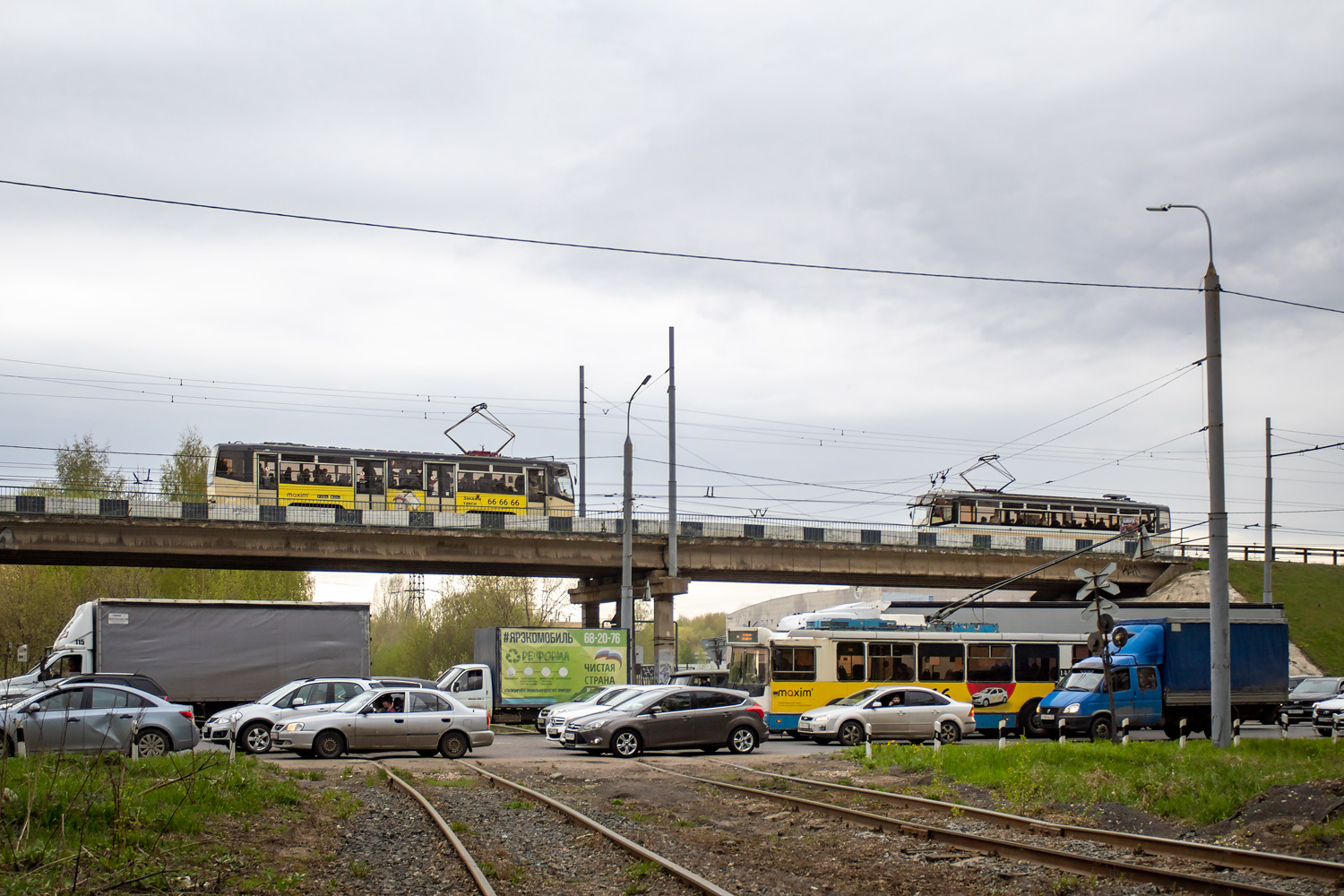 Yaroslavl — Incidents; Yaroslavl — Tramway lines