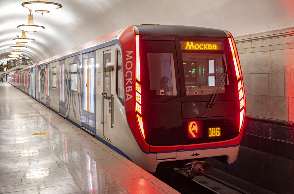 Moskwa, 81-765.2 “Moskva” Nr 65249; Moskwa — 87 year Moscow metro anniversary Parade and exhibition of metro cars on 13/05/2022 — 16/05/2022