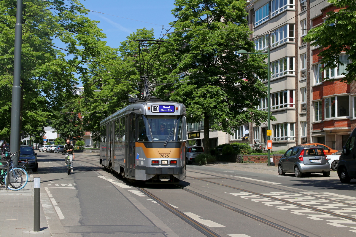 Brussels, BN PCC series 7700 № 7825; Brussels — 40 years of the Tram Museum (22/05/2022)