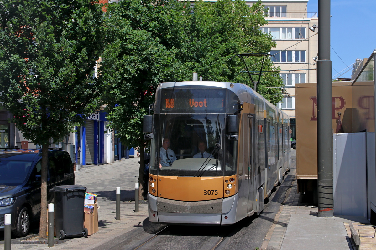 Brussels, Bombardier T3000 № 3075; Brussels — 40 years of the Tram Museum (22/05/2022)