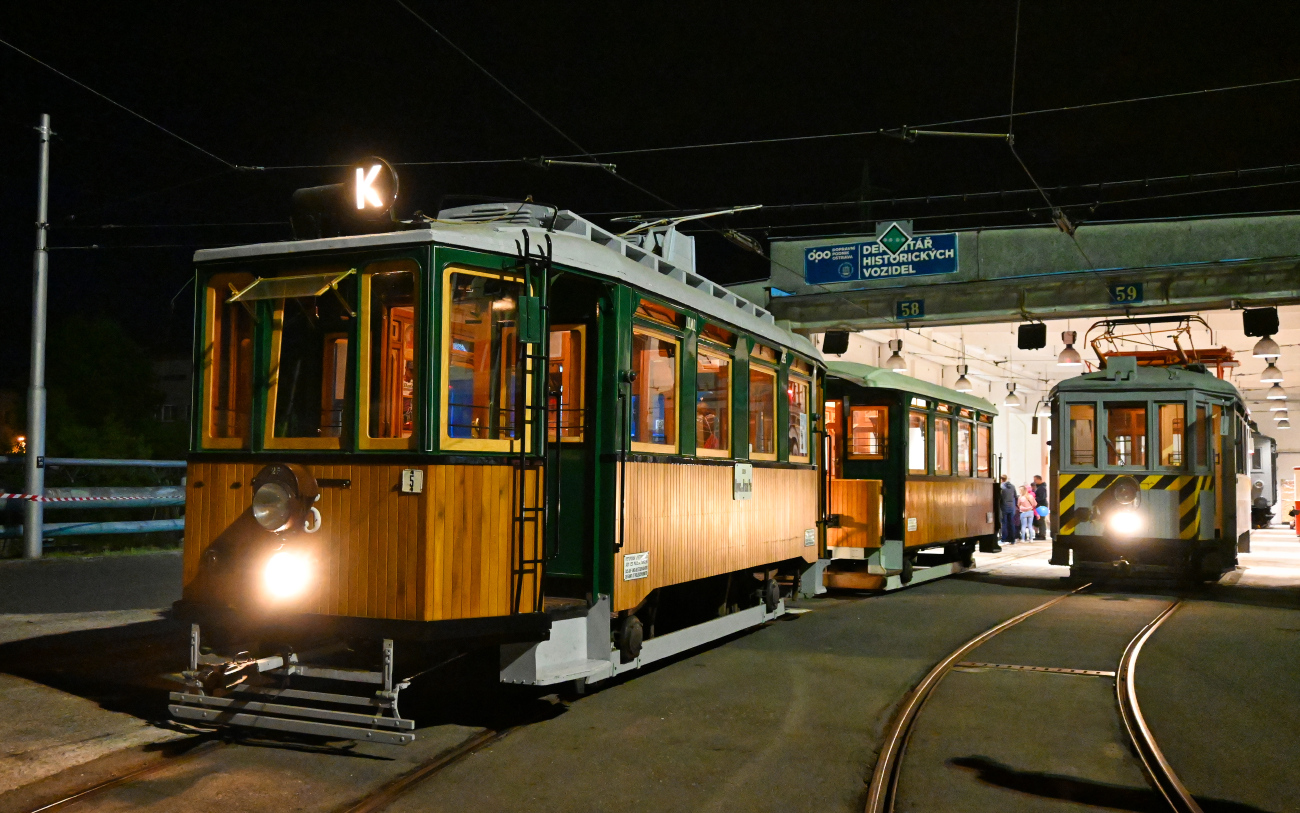 Ostrava, Kopřívnice 2-axle motor car Nr. 25; Ostrava — Museumsnacht Ostrava 2022