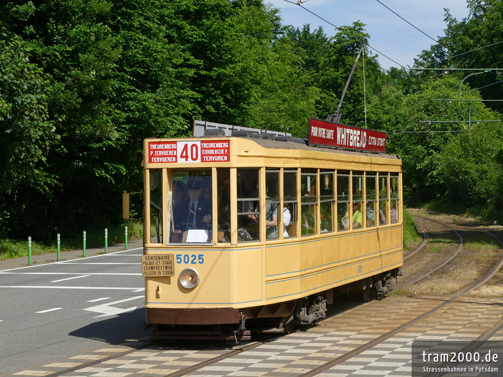 Брюссель, MIVB/STIB Series 5000 № 5025; Брюссель — 