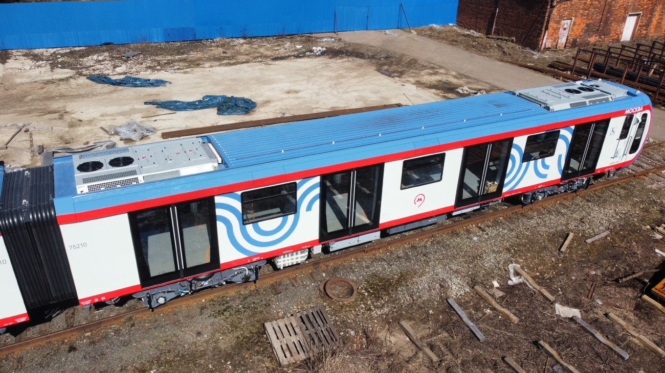 Moscow, 81-775 “Moskva 2020” (MVM) № 75210; Mytishchi — New cars for the Moscow metro