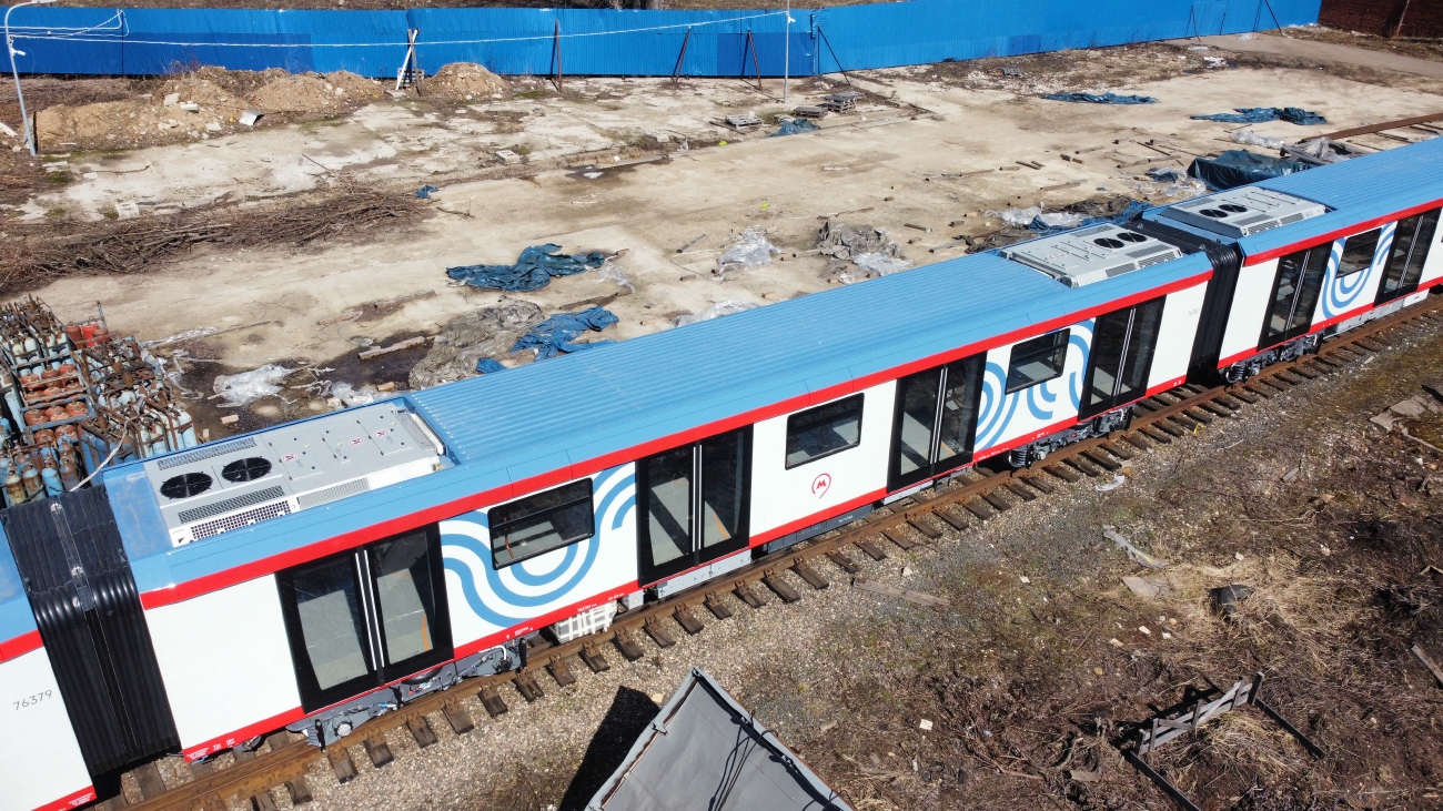 Moskva, 81-776 “Moskva 2020”  (MVM) č. 76380; Mytishchi — New cars for the Moscow metro