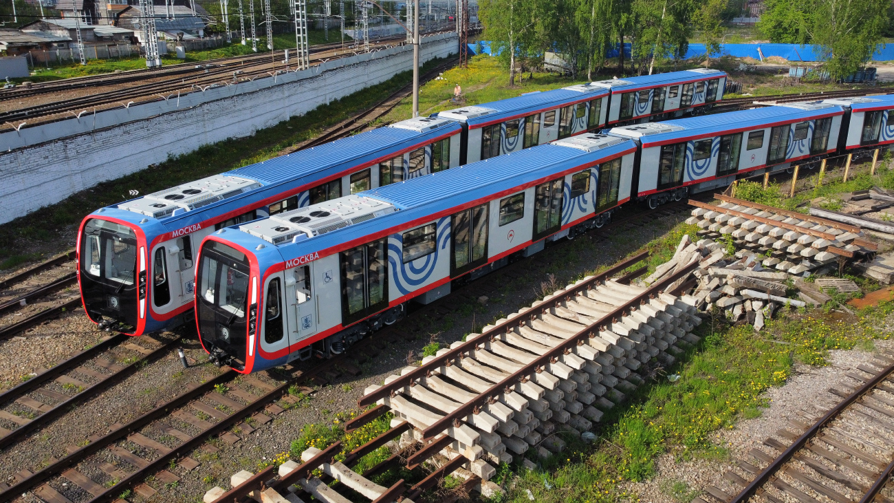 Moskwa, 81-775 “Moskva 2020” (MVM) Nr 75215; Mytiszcze — New cars for the Moscow metro