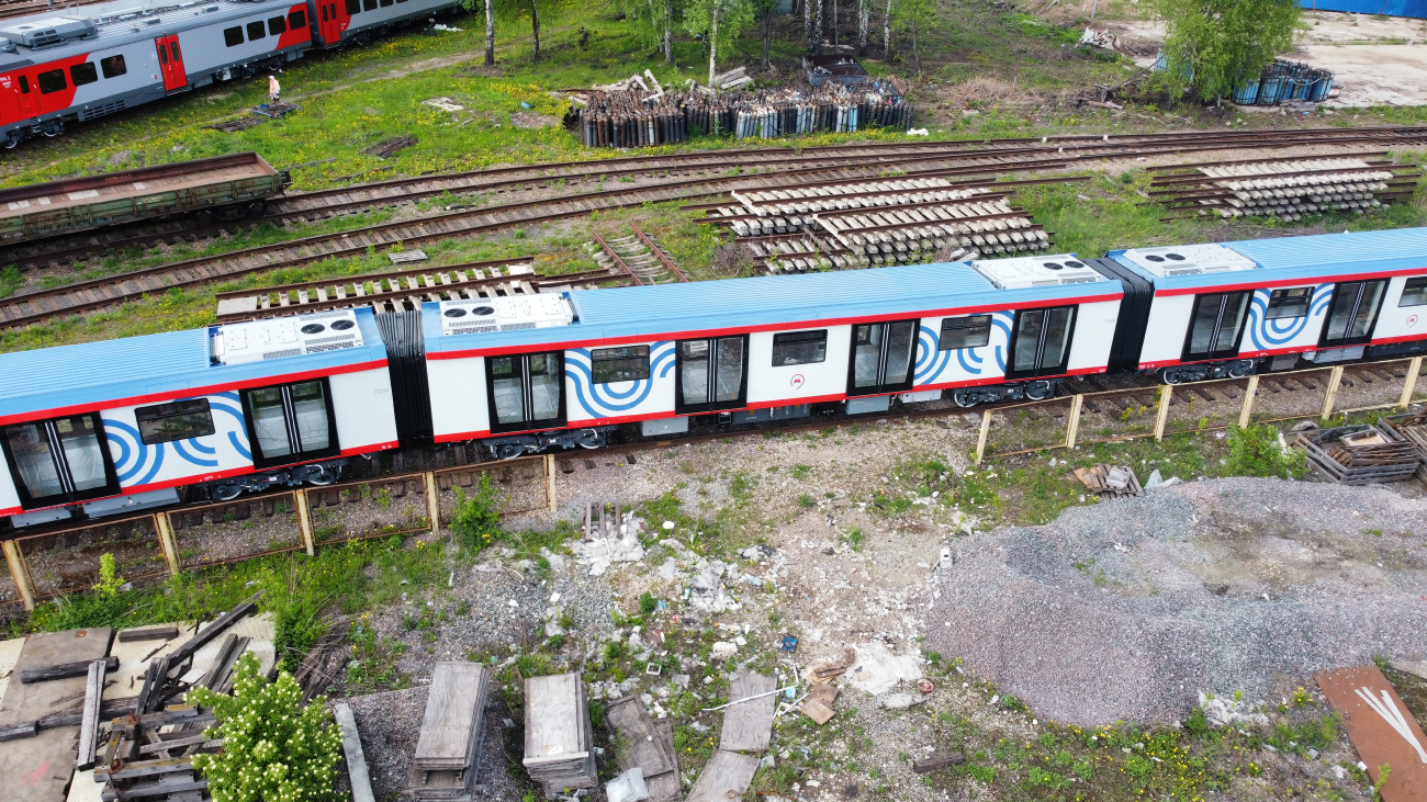 Moskwa, 81-776 “Moskva 2020”  (MVM) Nr 76389; Mytiszcze — New cars for the Moscow metro