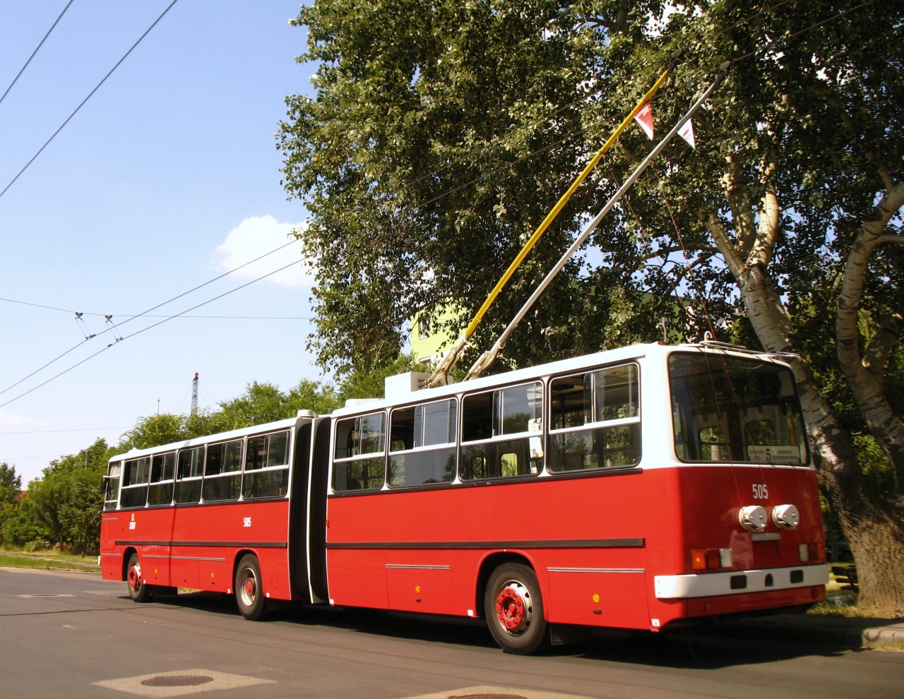 Szeged, Ikarus 280.T9.90 # 505