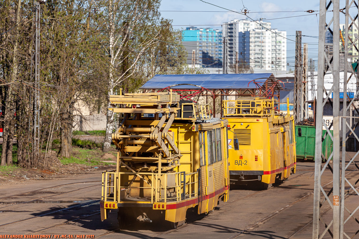 Sankt Petersburg, VTK-33 Nr ВД-5; Sankt Petersburg — Joint tramway-trolleybus depot