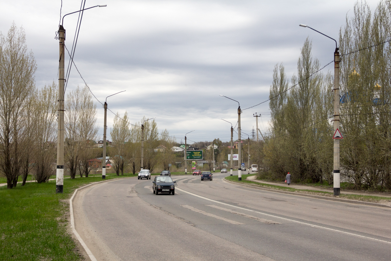 Syzran — Remains of Trolleybus Lines and Infrastructure