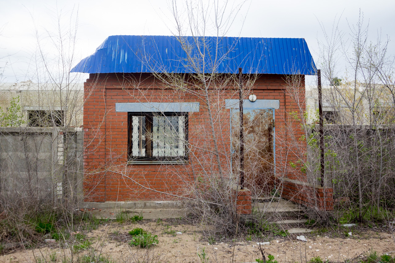 Sõzran — Remains of Trolleybus Lines and Infrastructure