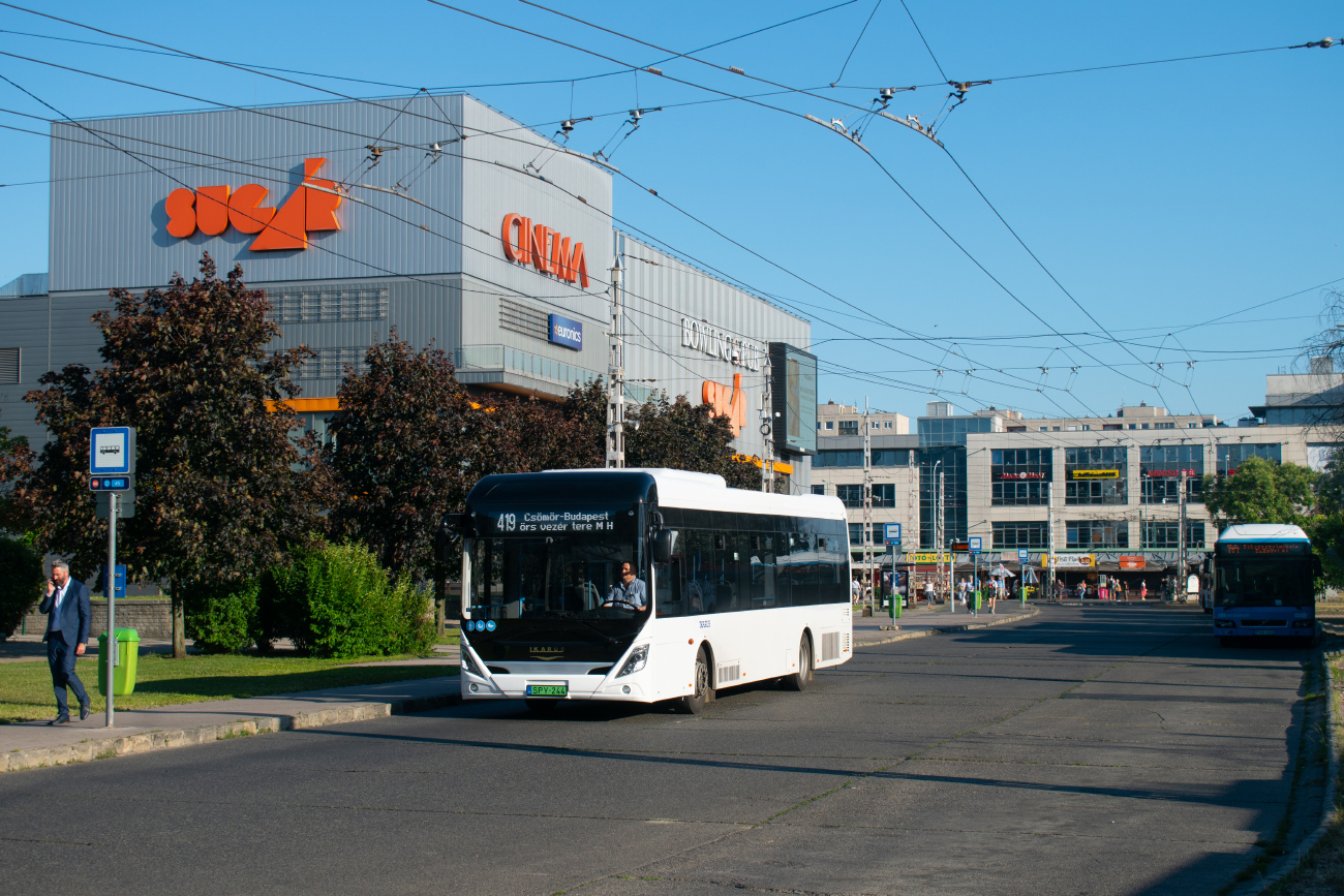 Budapest, Ikarus 120.EL V3 N°. SPY-244