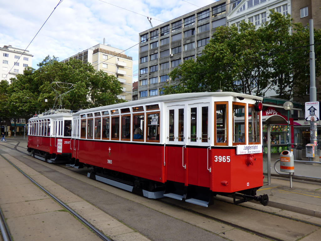 Bécs, Simmering Type  k5 — 3965; Bécs — WTM-Sonderfahrt 08.07.2022.