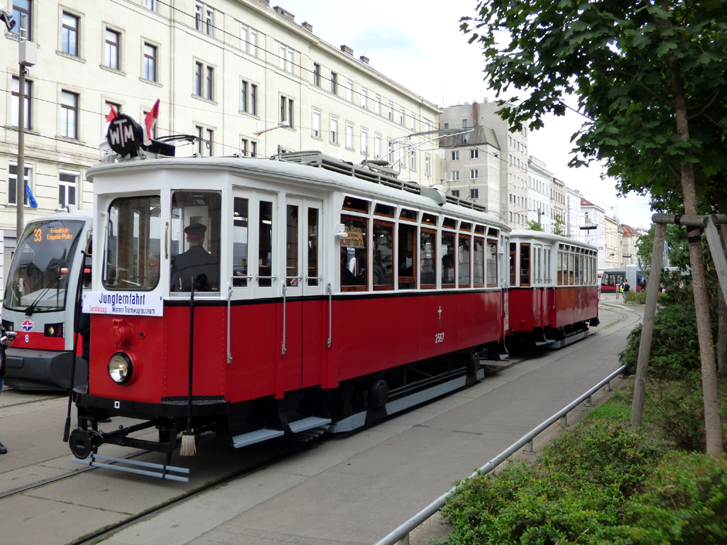 Viena, HW Type L1 nr. 2597; Viena — WTM-Sonderfahrt 08.07.2022.