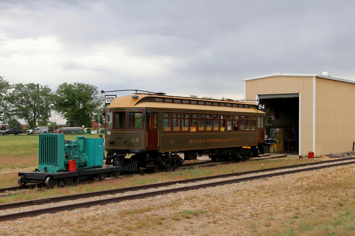 Denver, Woeber interurban motor car № 25; Denver — Lakewood Heritage Center Historic Line