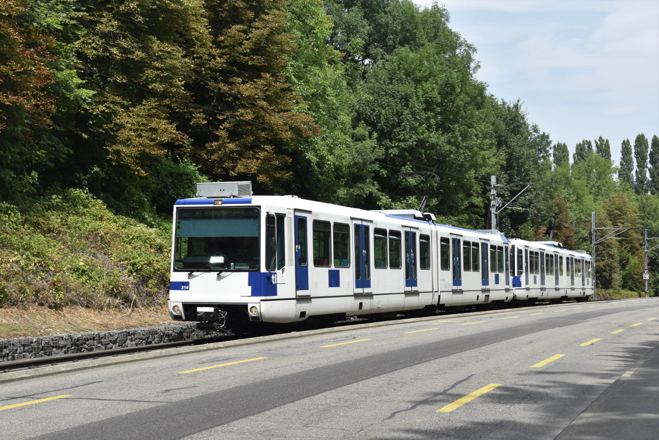 Lausanne, ACMV/ABB/Duewag Be 4/6 (TL) № 214; Lausanne, ACMV/ABB/Duewag Be 4/6 (TL) № 204
