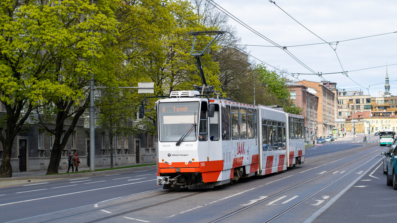 Таллин, Tatra KT6TM № 110