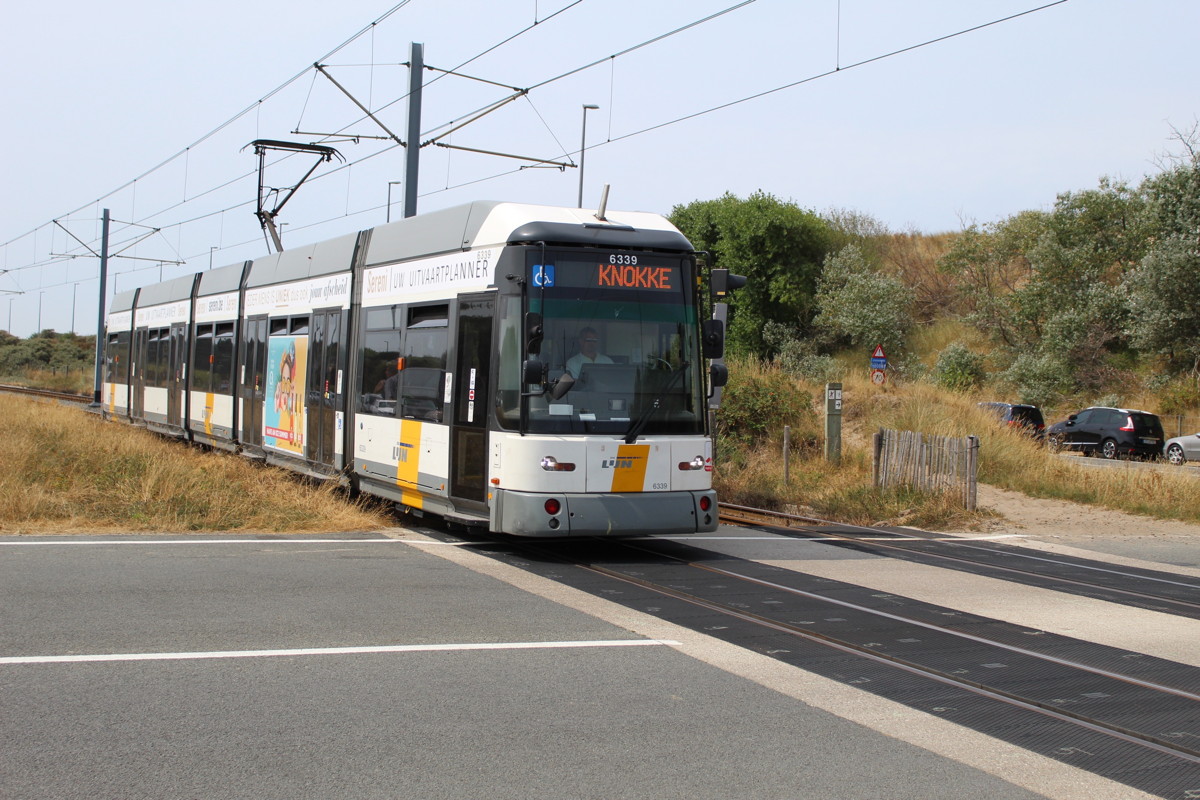Tram du Littoral, Siemens MGT6-2B N°. 6339; Tram du Littoral — Trams from Ghent