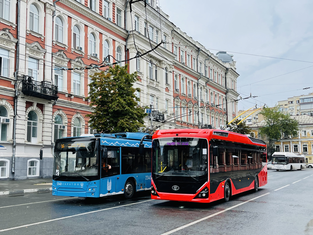 Энгельс, ПКТС-6281.01 «Адмирал» № Б/н; Саратов — Испытания троллейбусов