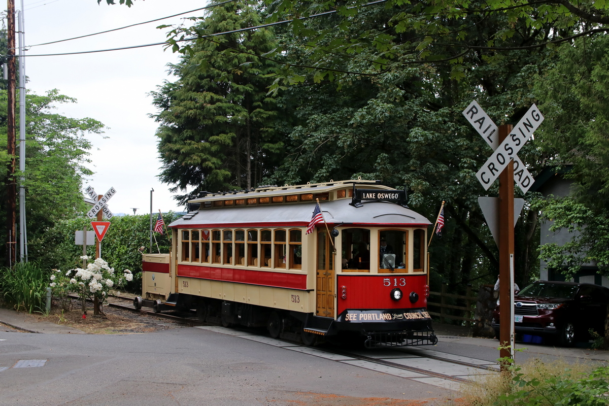 Портленд, OR, Gomaco Replica № 513; Портленд, OR — Willamette Shore Line