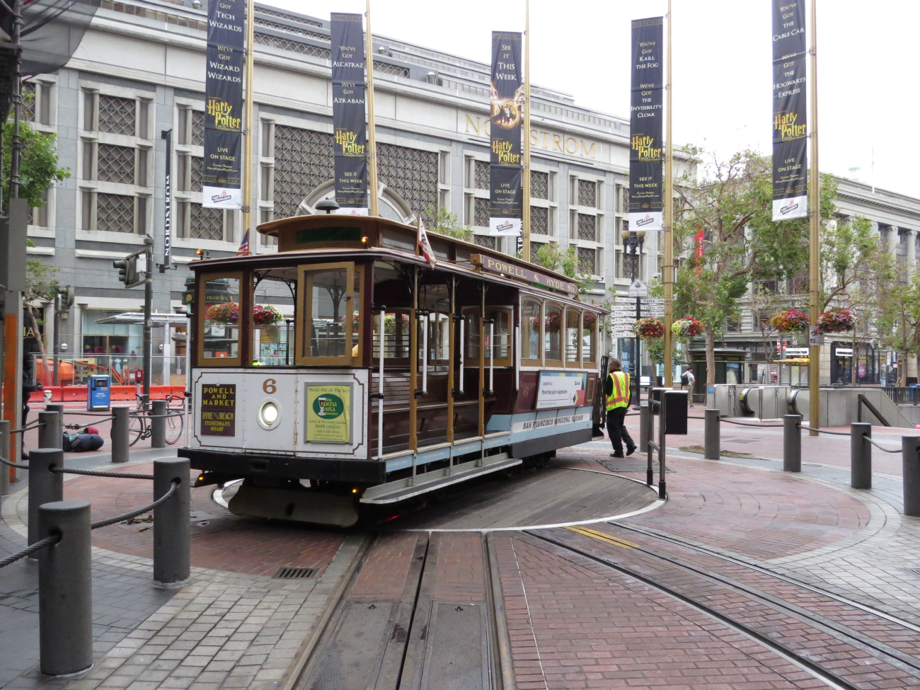 San Francisco Bay Area, Muni cable car № 6; San Francisco Bay Area — Cable Car Lines and Infrastructure