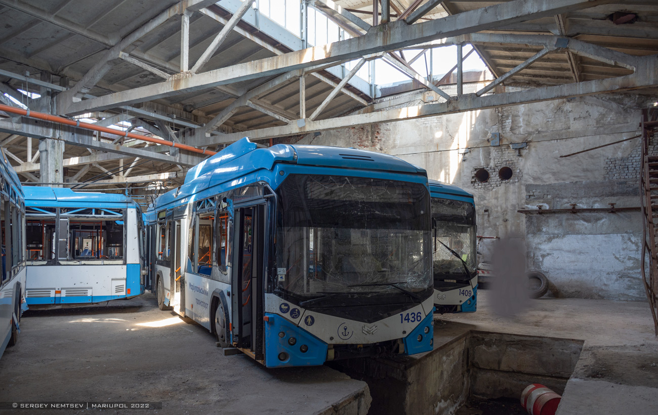 Mariupol, AKSM 321 (BKM-Ukraine) Nr. 1436
