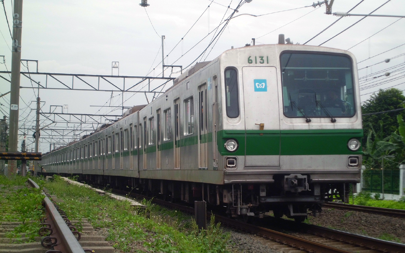 Jakarta, 東京メトロ6000系 Tokyo Metro 6000 series Nr. 6X31; Jakarta — KRL Electric commuter system