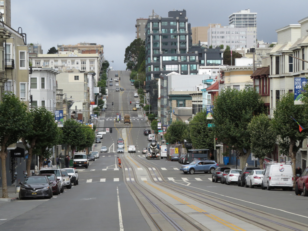 San Francisco Bay Area — Cable Car Lines and Infrastructure