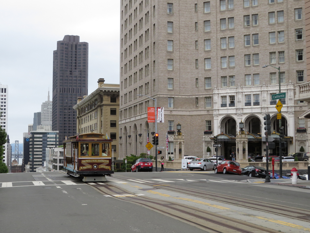 San Francisco Bay Area — Cable Car Lines and Infrastructure