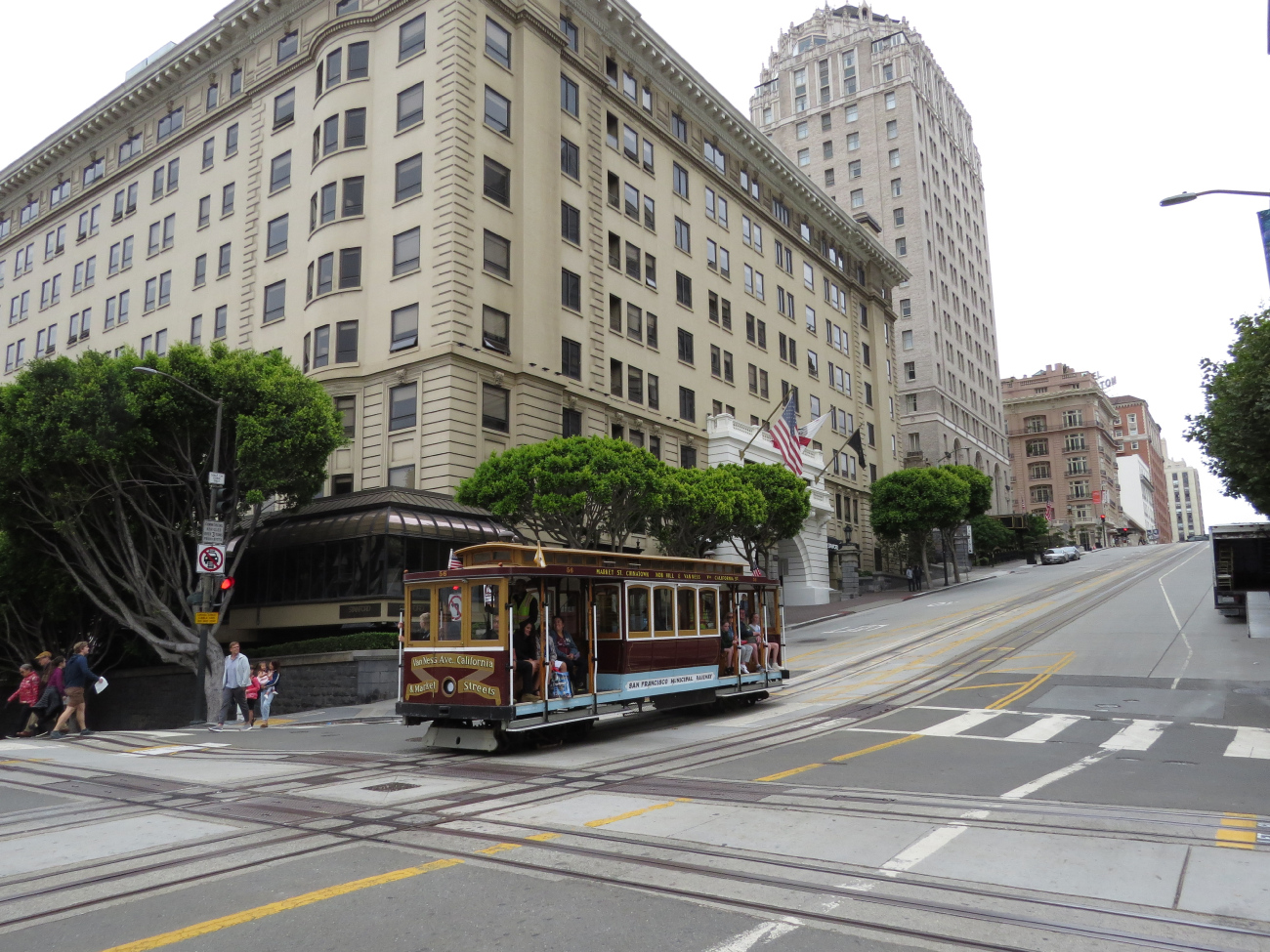 San Francisco Bay Area, California cable car № 56; San Francisco Bay Area — Cable Car Lines and Infrastructure