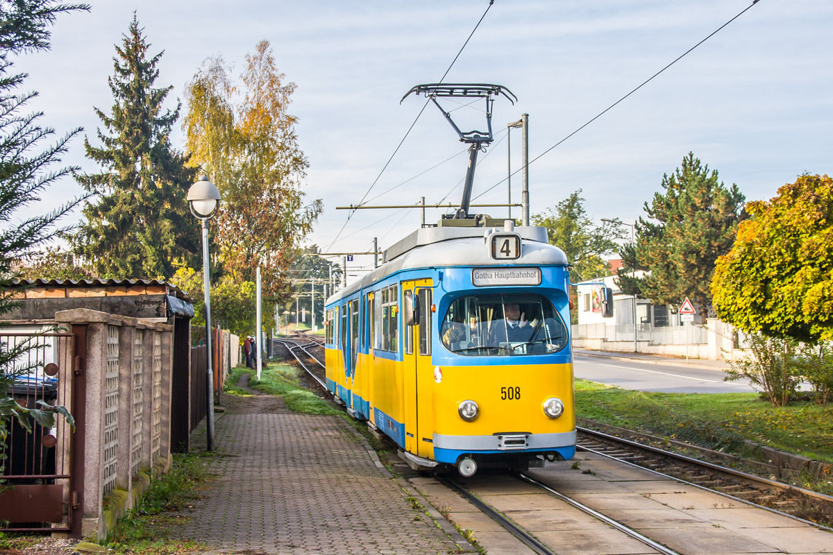 Gotha, Duewag GT8NF Nr. 508