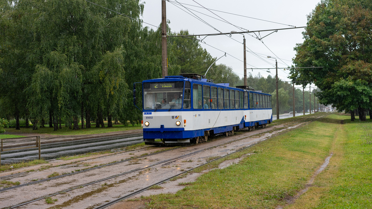 Рига, Tatra T3MR (T6B5-R) № 35032