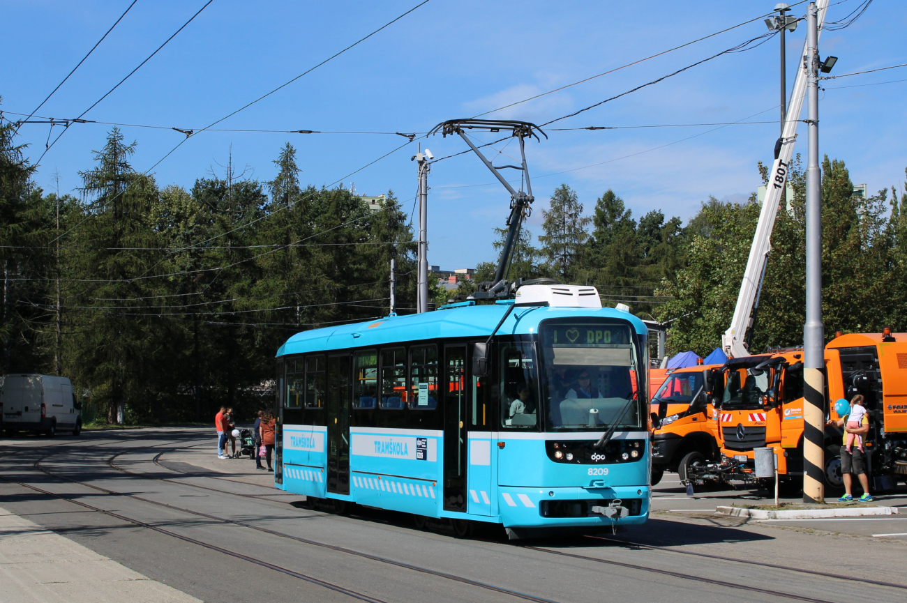 Ostrava, Tatra T3R.EV № 8209; Ostrava — Ostrava public transport workers' day 2022
