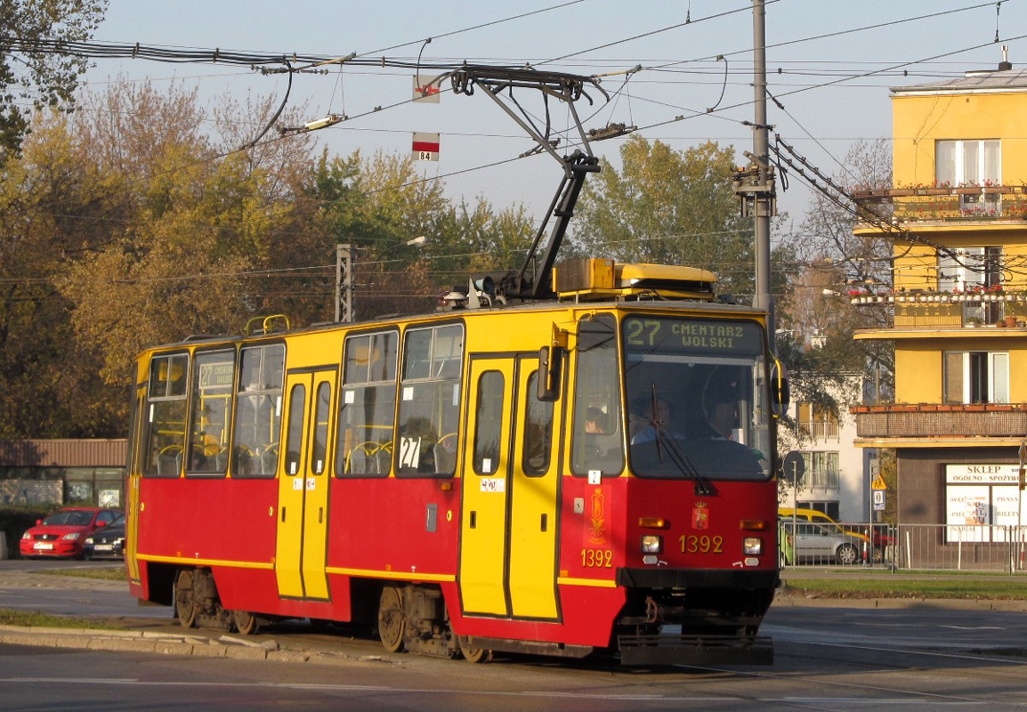 Varșovia, Konstal 105N-MW nr. 1392