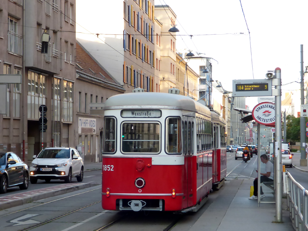 Wiedeń, Gräf & Stift Type l3 Nr 1852; Wiedeń — Tramwaytag 2022