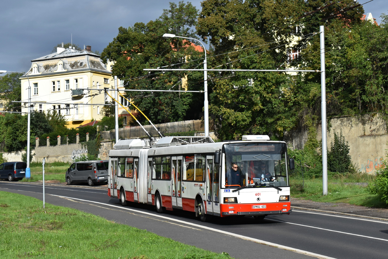 Ústí nad Labem, Škoda 22Tr č. 601; Teplice — Oslavy 70 let trolejbusů v Teplicích (10.9.2022); Teplice — Trolleybuses of other cities • Trolejbusy z jiných měst