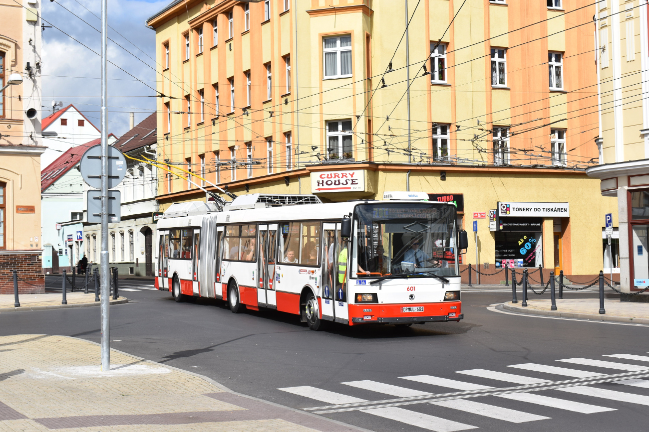 Ústí nad Labem, Škoda 22Tr č. 601; Teplice — Oslavy 70 let trolejbusů v Teplicích (10.9.2022); Teplice — Trolleybuses of other cities • Trolejbusy z jiných měst