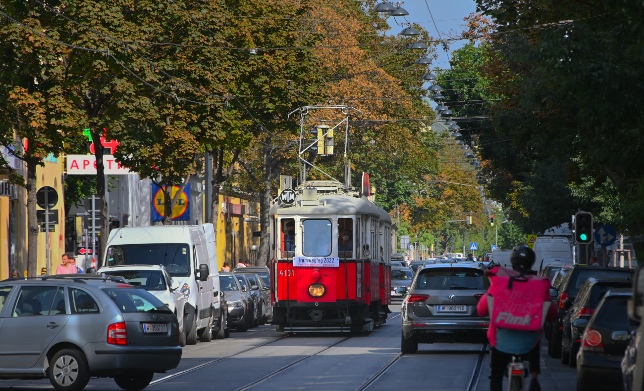 Вена, Lohner Type M № 4101; Вена — Tramwaytag 2022