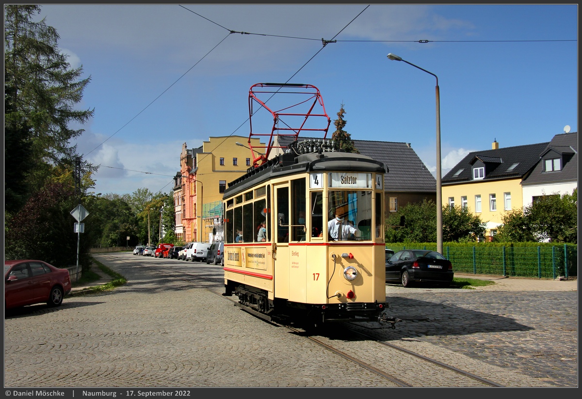 Naumburg, Lindner/SSW 2-axle motor car Nr. 17